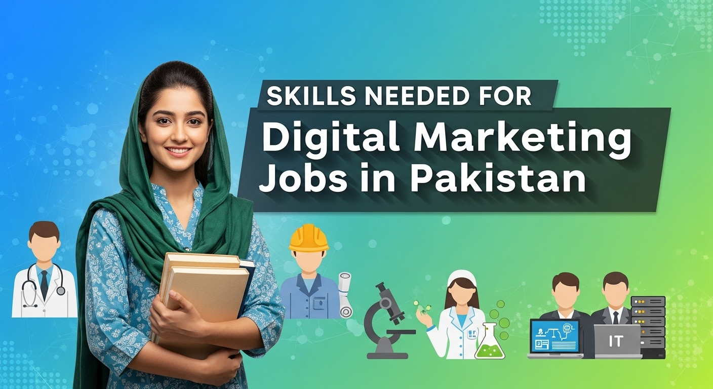 Skills Needed for Digital Marketing Jobs in Pakistan