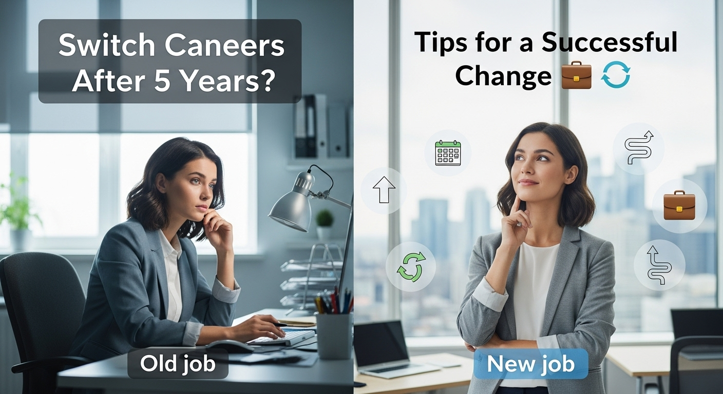 How to Switch Careers After Working 5 Years